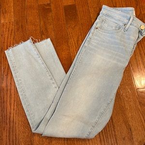 Light denim skinny revtown jeans